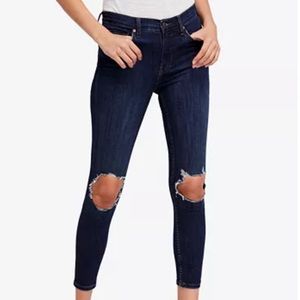 Free People Busted Skinny Jeans